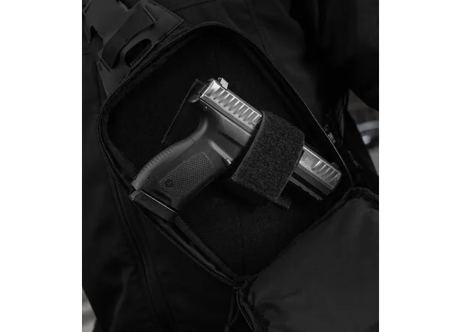 Сумка M-Tac Sling Pistol Bag Hex Black Фото 4